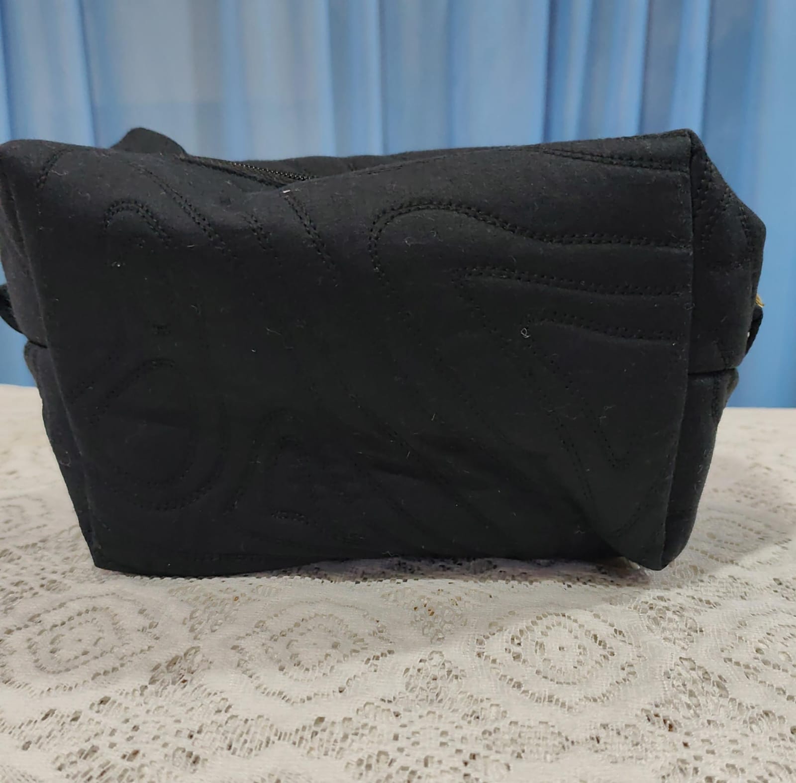 cotton vanity pouch cotton vanity pouch