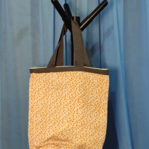 printed cotton tote bag