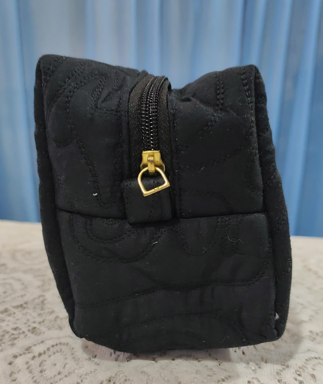 cotton vanity pouch cotton vanity pouch